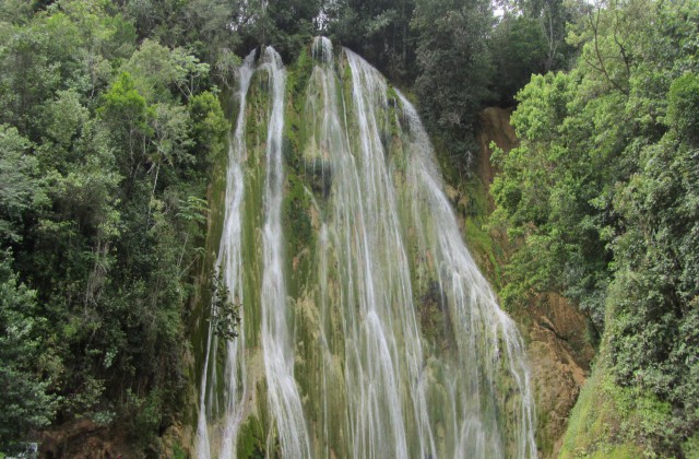 Waterfall El Limon Samana Dominican Republic